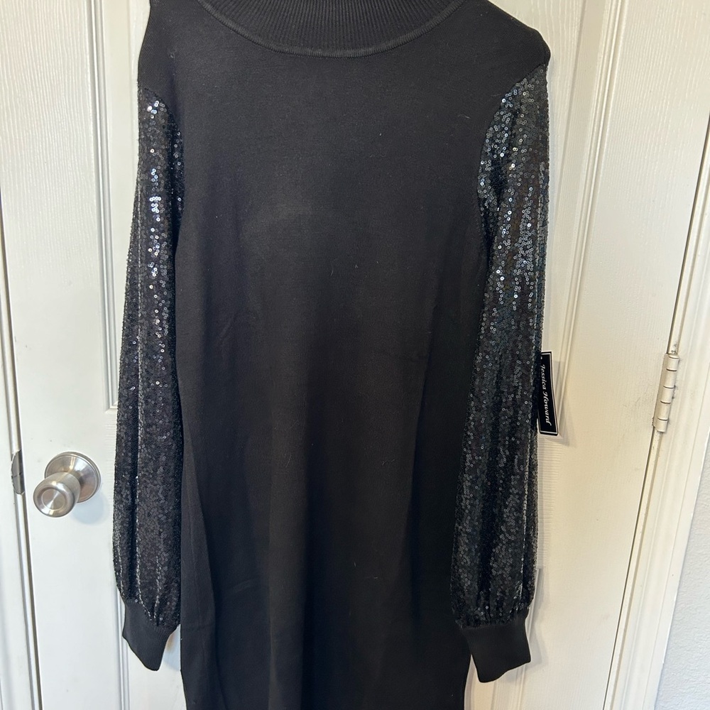 Jessica Howard Black Knit Garment